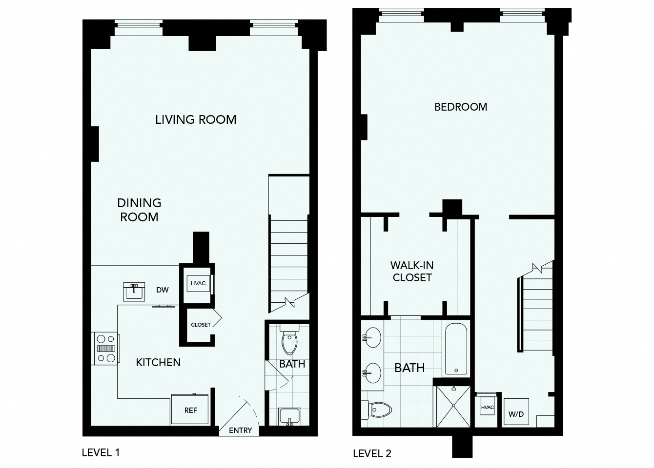 A23 - The Republic - 2D floor plan