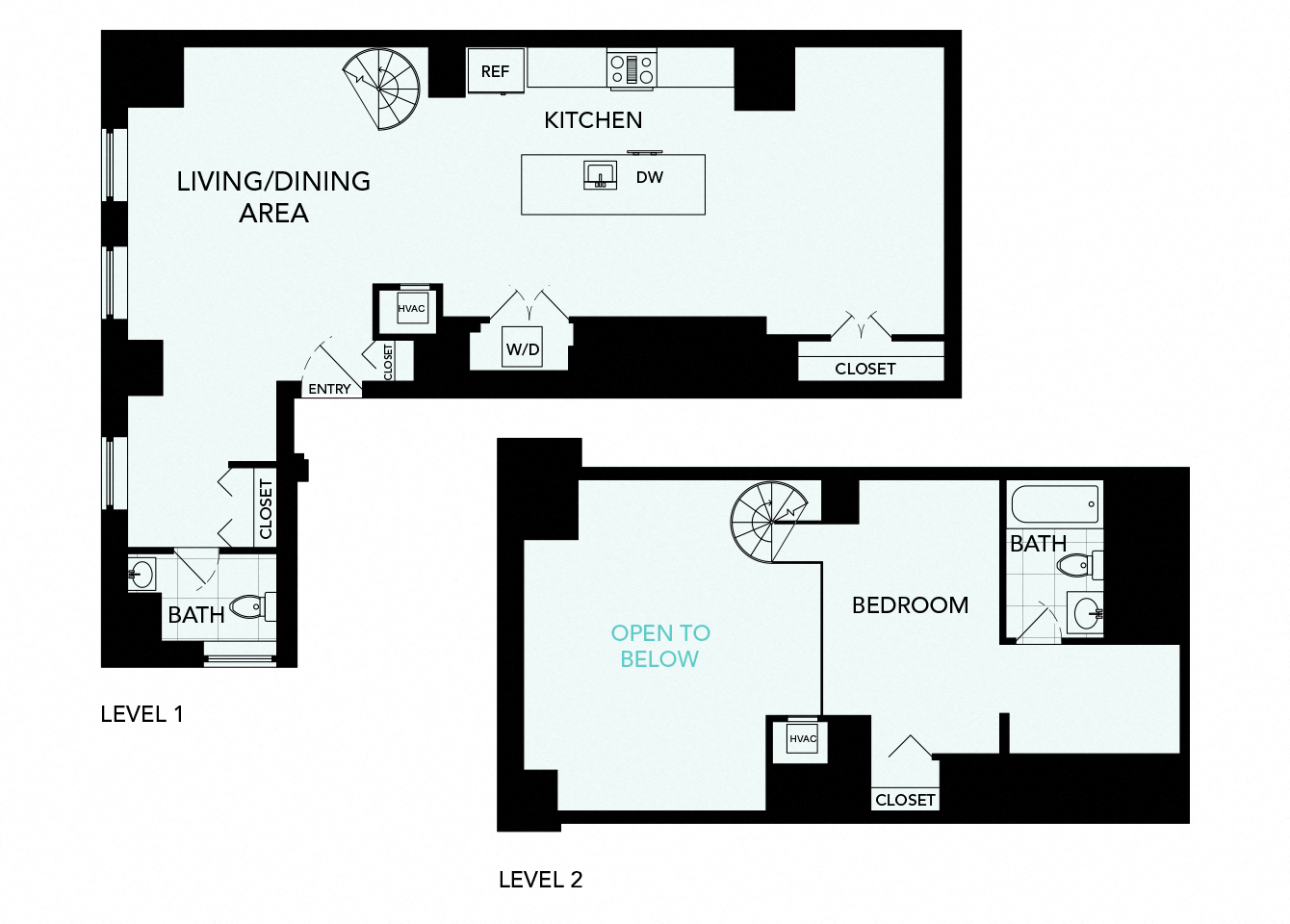 A25 - The Republic - 2D floor plan