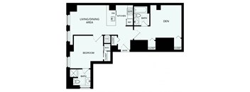A27 - The Republic - 2D floor plan