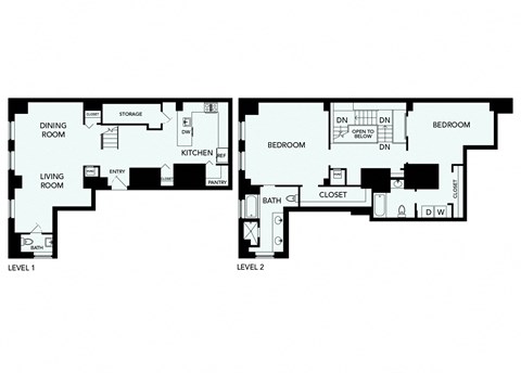 B5 - The Republic - 2D floor plan