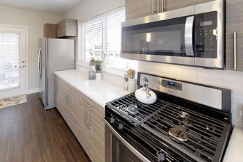 Lansdale Station Apartments stainless steel appliances
