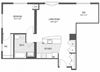 The Sheffield SoNo 1-bedroom A13 floor plan