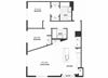 The Sheffield SoNo 2-bedroom B2 floor plan