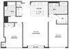The Sheffield SoNo 2-bedroom B10 floor plan
