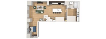A03 - The Republic Apartments - 3D floor plans