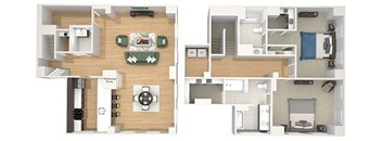 B4 - The Republic - 2D floor plan
