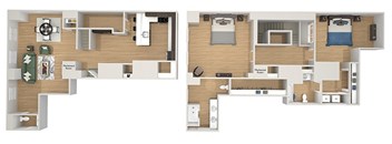 B5 - The Republic - 3D floor plan