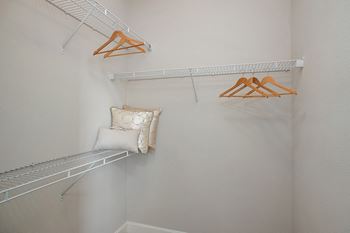 Corbin Greens Apartments walk-in closet