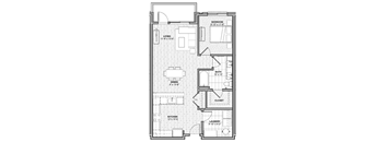 a blueprint of a floor plan of a house
