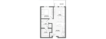 bedroom floor plan an in 2d