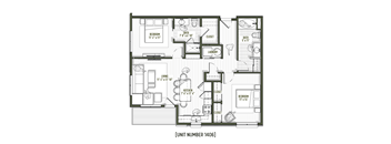 a floor plan of a house