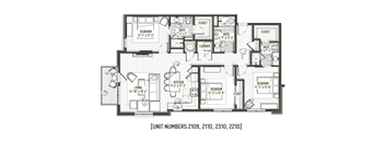 a floor plan of a house