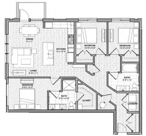 115 Wilcox Street Studio-3 Beds Apartment for Rent - Photo Gallery 64