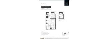 A floor plan for a 369 Grand convertible with a total area of 545 sq ft.
