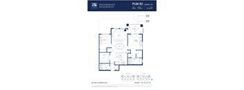 A floor plan for a residence with a living room, dining room, kitchen, and multiple bathrooms.