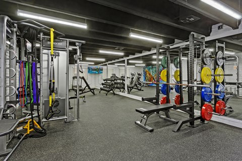 Fitness Center at Agave Apartments, Tempe, AZ