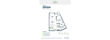 A floor plan for a one bedroom, one bath apartment with a total area of 600 square feet.