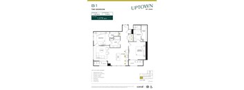 2 bed 2 bath A at Uptown by Onni Apartments, Apartments, Dallas, TX
