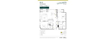 2 bed 2 bath B at Uptown by Onni Apartments, Dallas, 75201