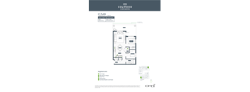 the floor plan of the condo