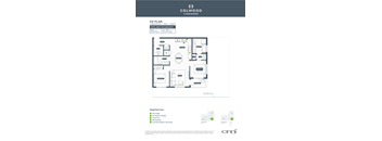the floor plan of the condo