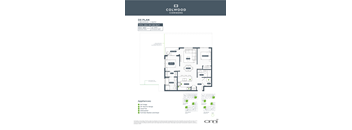 the floor plan of the condo
