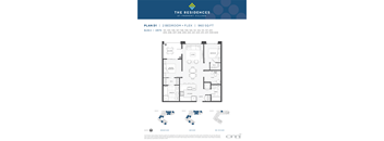 the floor plan of the residences at the residences  the suites