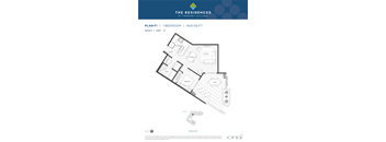 the residences plan 1 floor plans