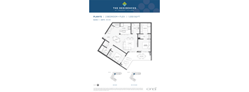 the floor plan of the residence