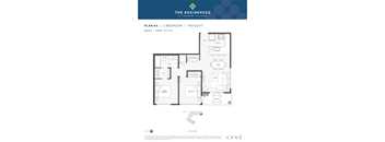 the floor plan of the residence