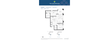 the floor plan of the residence
