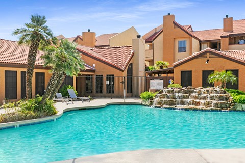 take a dip in our resort style swimming pool