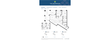 a blueprint of a floor plan for a home
