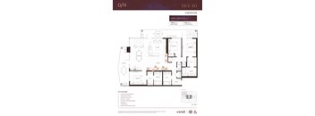 2 bed 2 bath N at Olympic + Hill Apartments, Los Angeles