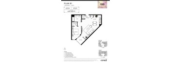 1 bed 1 bath B at SMB Hollywood Apartments, Los Angeles
