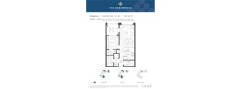 the floor plan of the condo