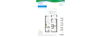 A floor plan for a 2 bedroom apartment with 1 bath, totaling 665-855 square feet or 600 square feet.