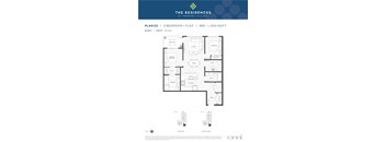 the floor plan of the condo