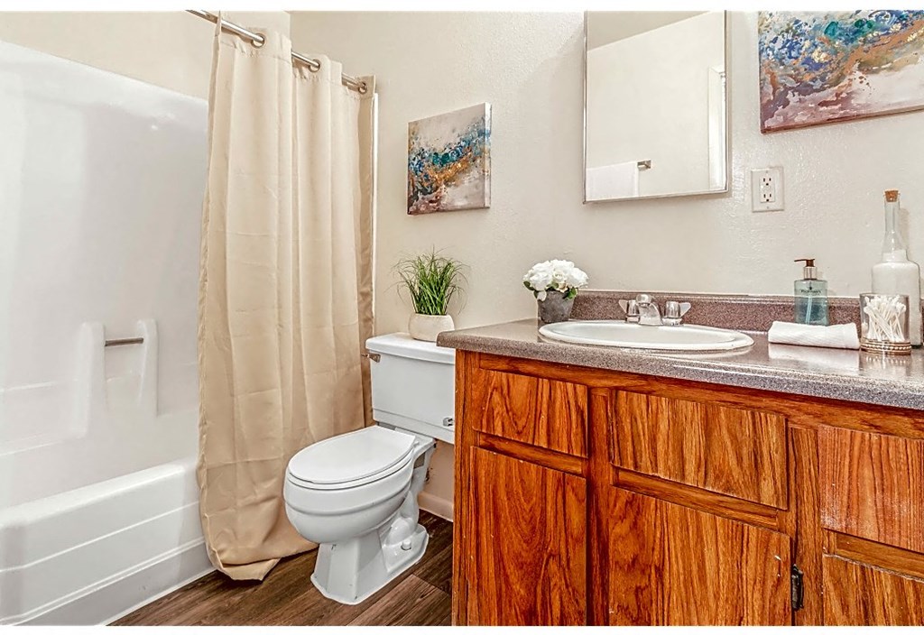 a bathroom with a toilet and a sink