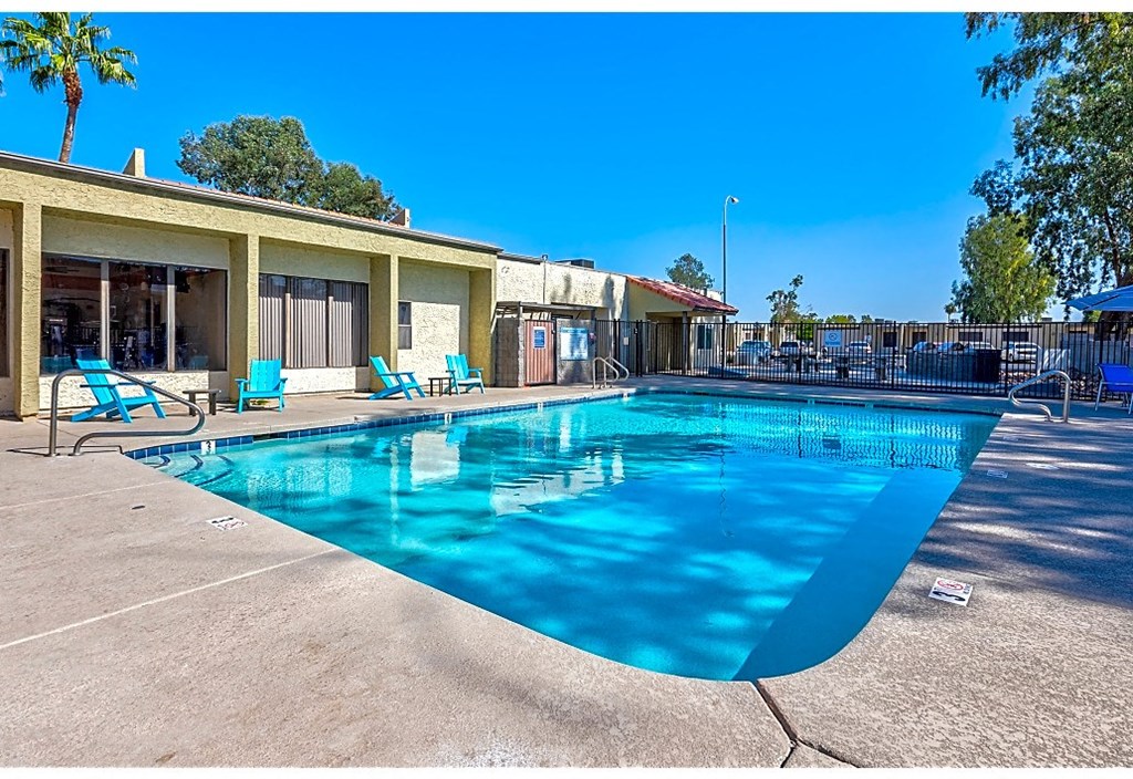 the pool is clean and ready for you to use