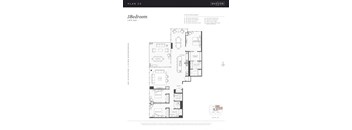 A floor plan for a 3 bedroom, 1,875 square foot home.