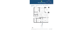 the floor plan of the residences village