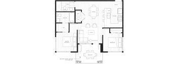 the floor plan of the house