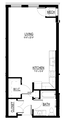 Studio Apartment Floor Plan
