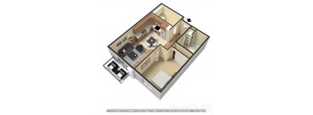 1 Bedroom Floor Plan