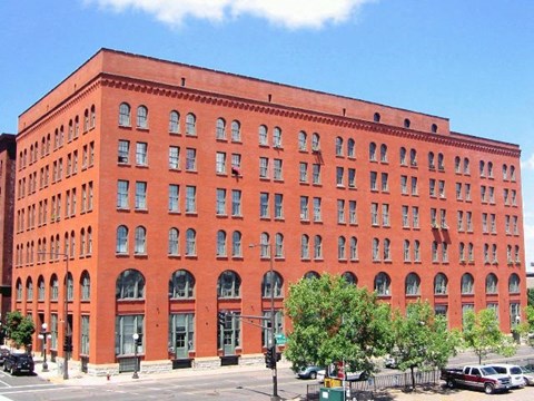 exterior of Tilsner Artist Lofts
