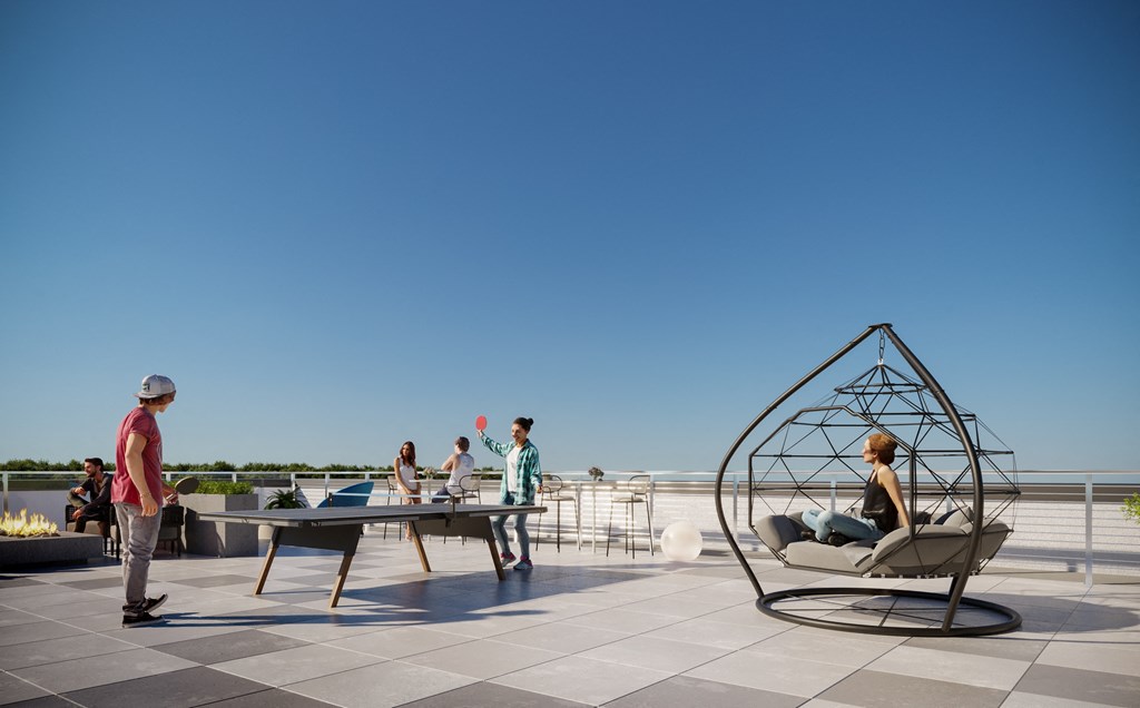 Rooftop area view at Marina Square, Washington, 98337