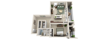 Angeles Floorplan at The Charleston Port Orchard, Port Orchard, Washington