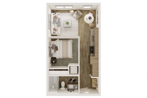 B2 Floor Plan at Rivulet, Silverdale, 98383