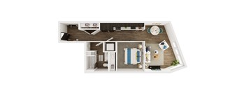 BULKHEAD, Open 1 Bed, 1 Bath at Marina Square, Bremerton, Washington